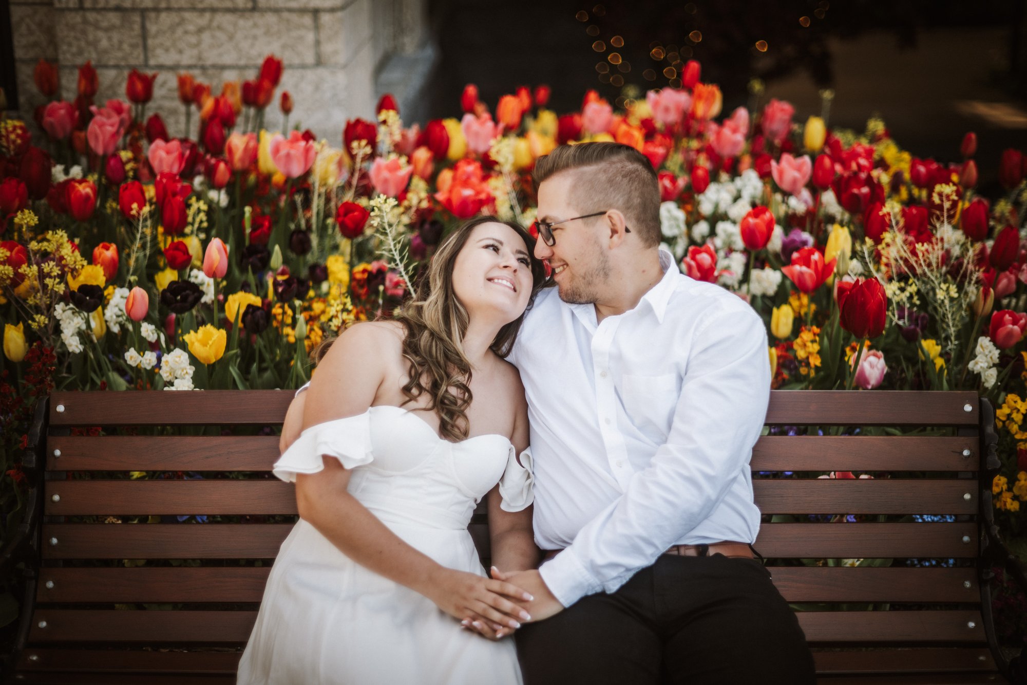 Brennan & Ade engagement · Downtown Victoria