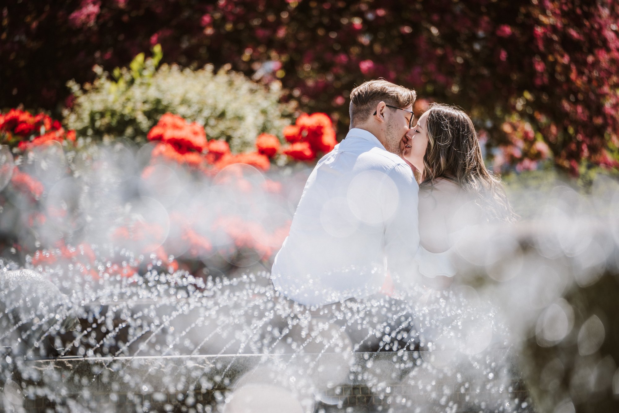 Brennan & Ade engagement · Downtown Victoria