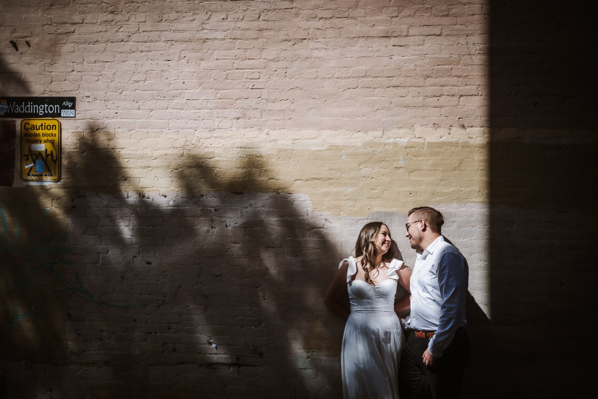 Brennan & Ade engagement · Downtown Victoria