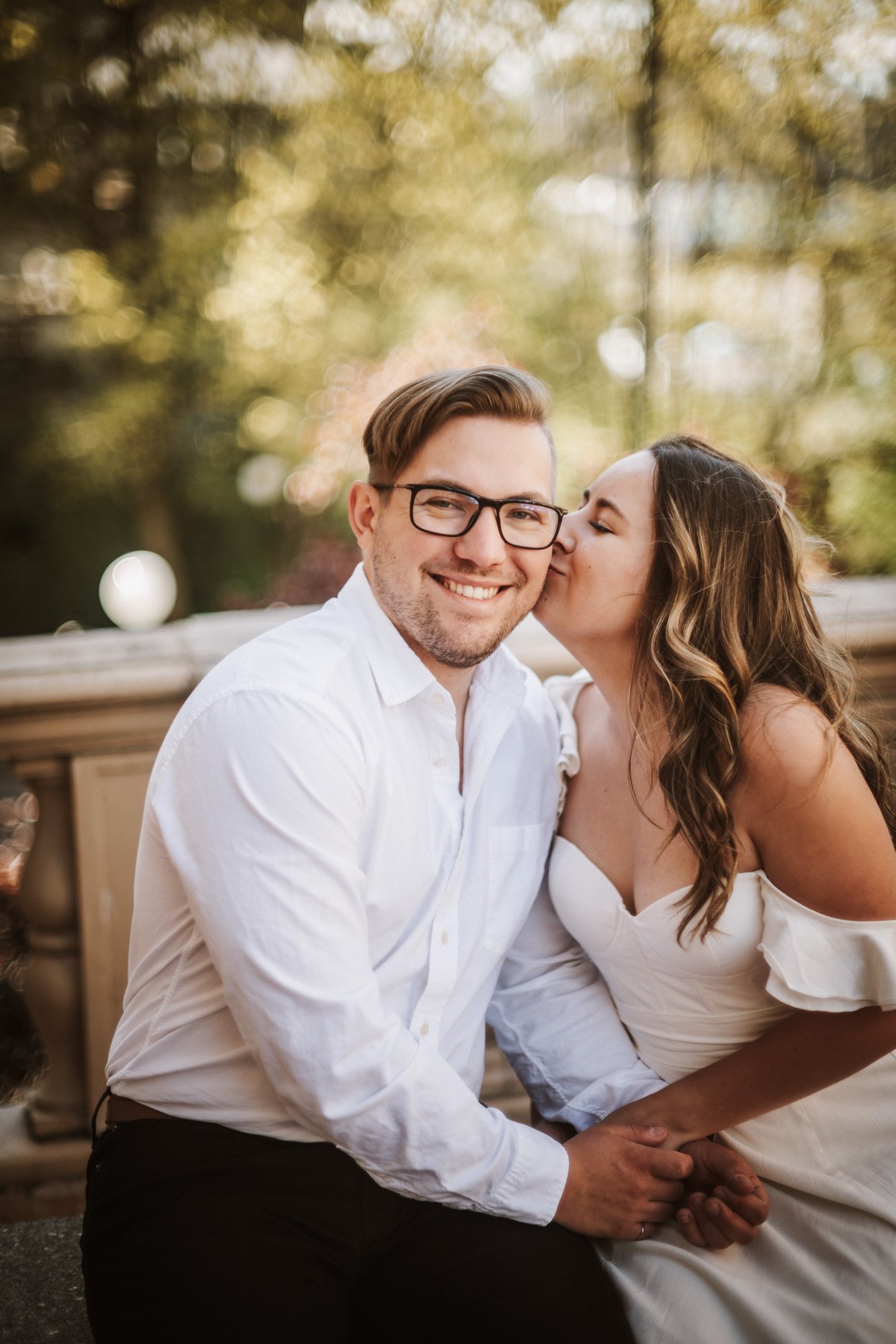 Brennan & Ade engagement · Downtown Victoria