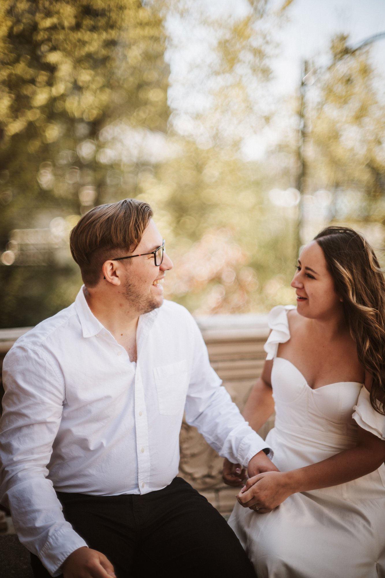 Brennan & Ade engagement · Downtown Victoria
