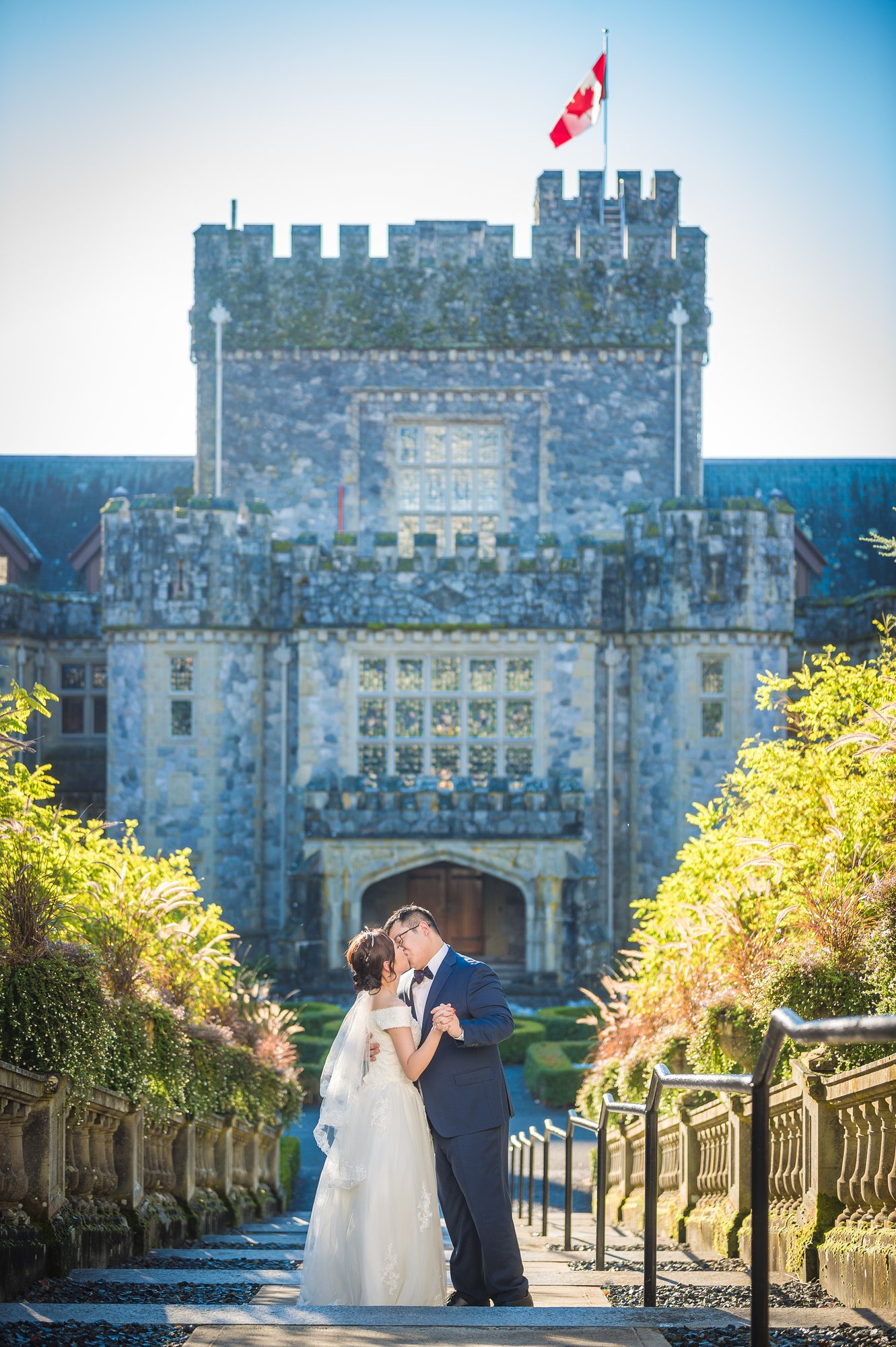 James and Juliana together on a bright autumn day in Victoria