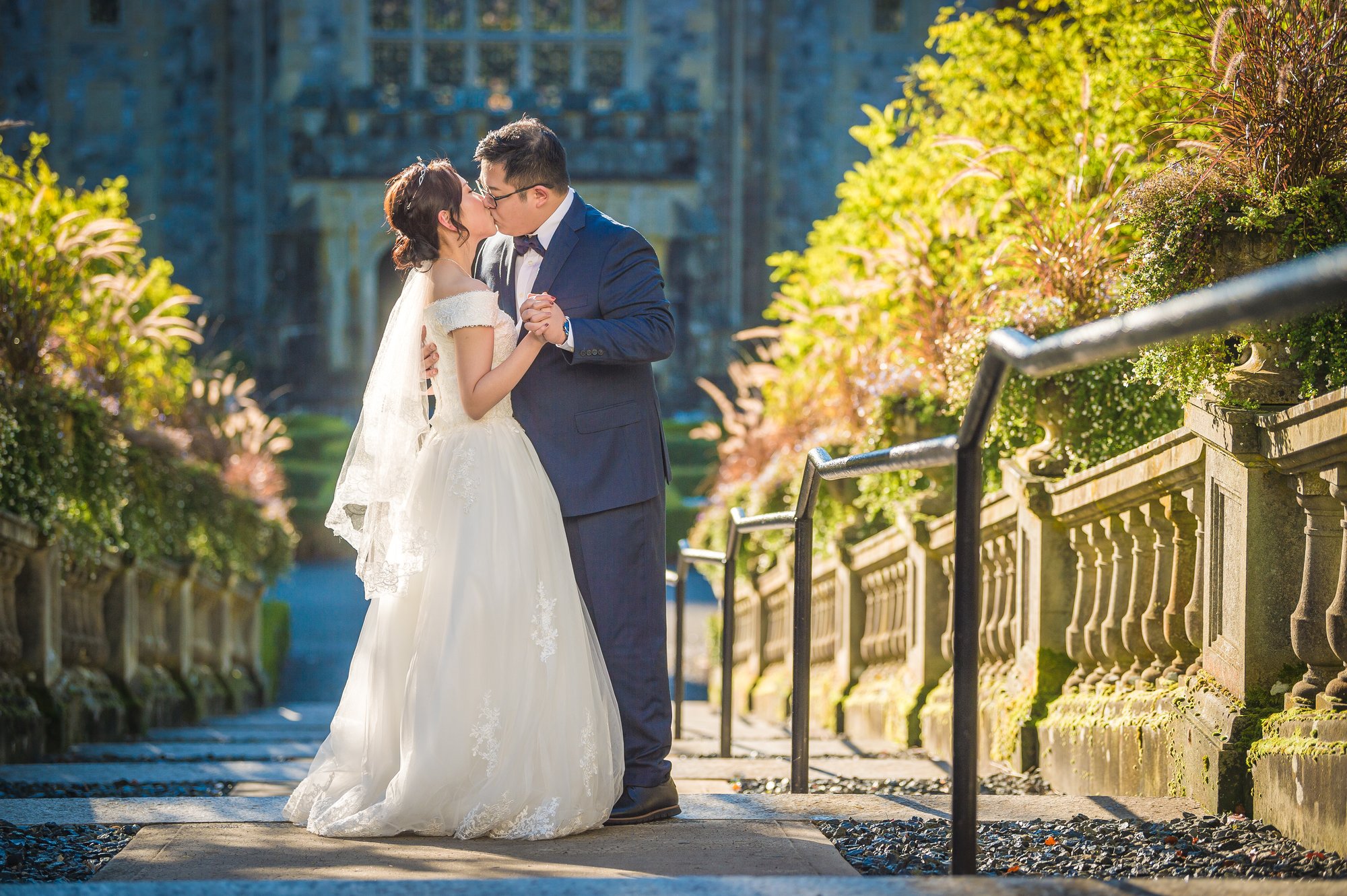 James and Juliana together on a bright autumn day in Victoria