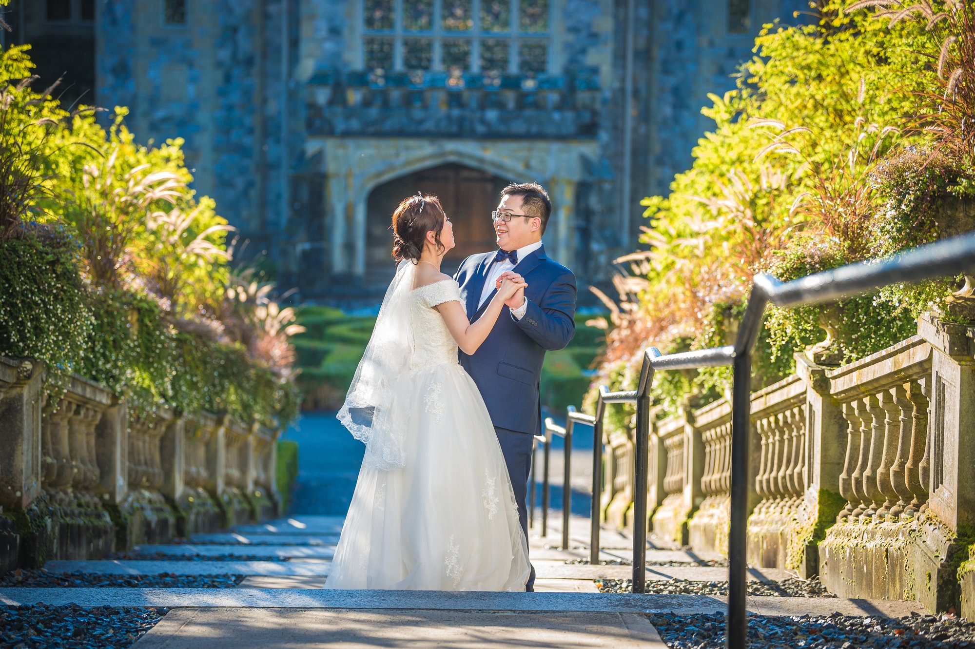 James and Juliana together on a bright autumn day in Victoria