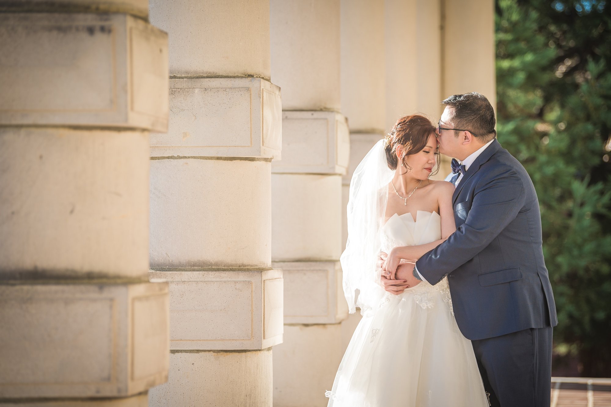 James and Juliana together on a bright autumn day in Victoria