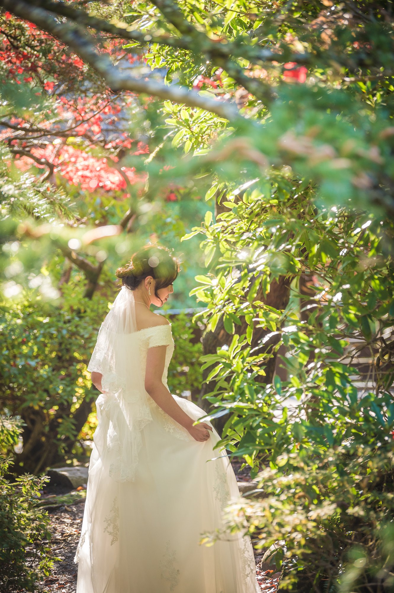 James and Juliana together on a bright autumn day in Victoria
