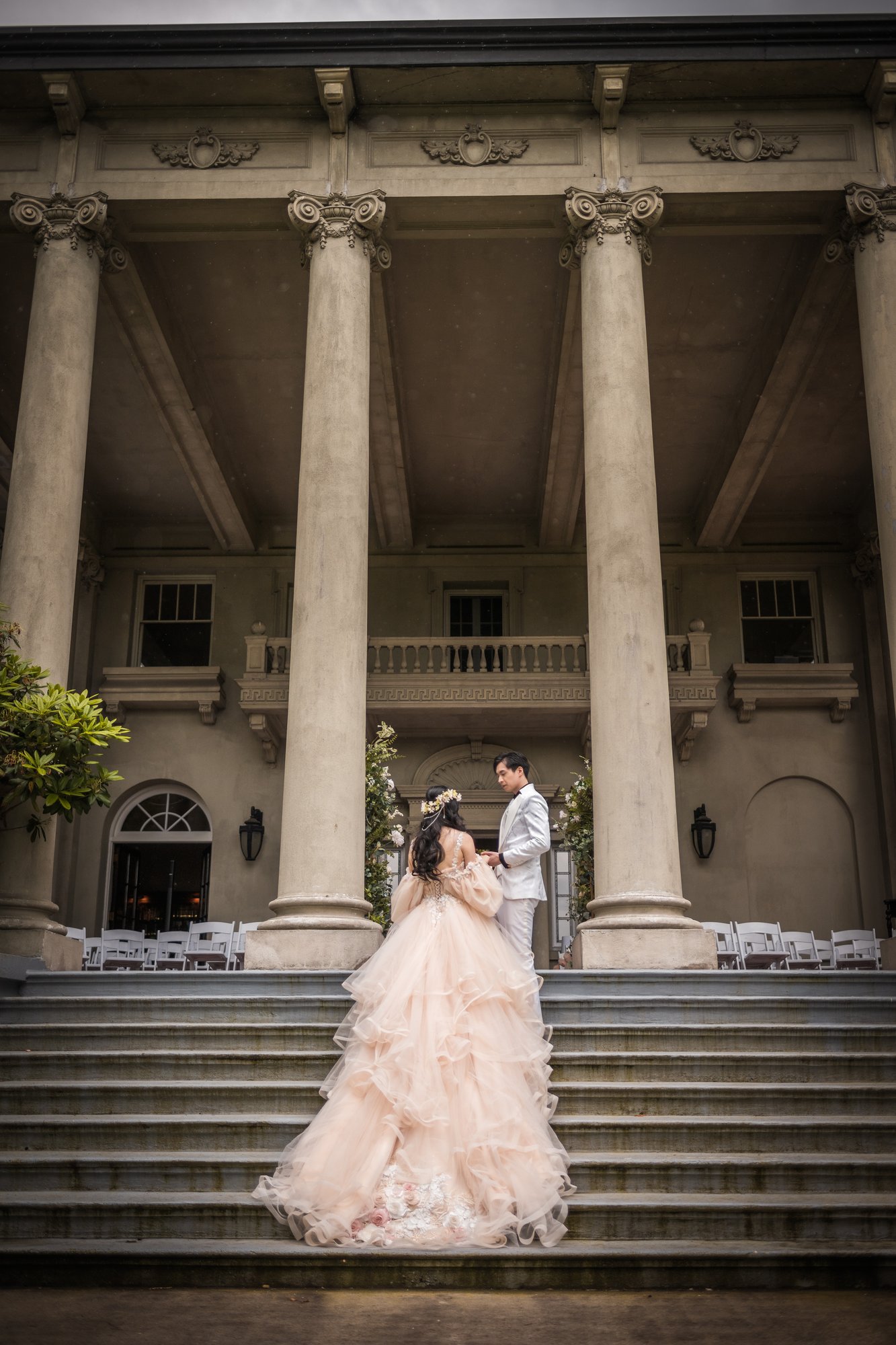 Marina and Franco wedding at Hycroft Manor, Vancouver