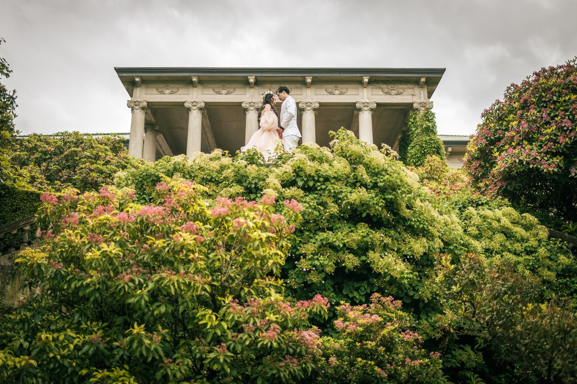 Marina and Franco wedding at Hycroft Manor, Vancouver